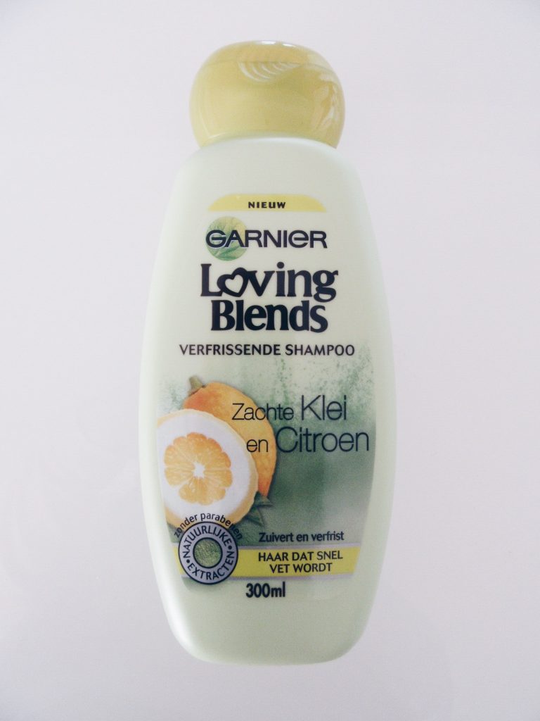 Garnier Loving Blends Shampoo Zachte Klei & Citroen - voorkant